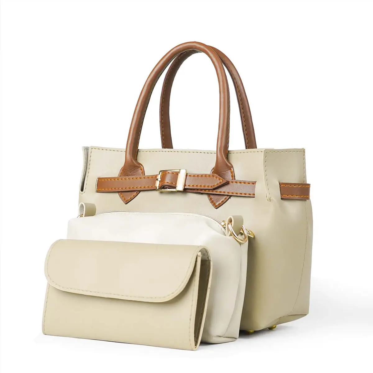Buckle Set Of 3 Bag Beige (Special Edition) 1