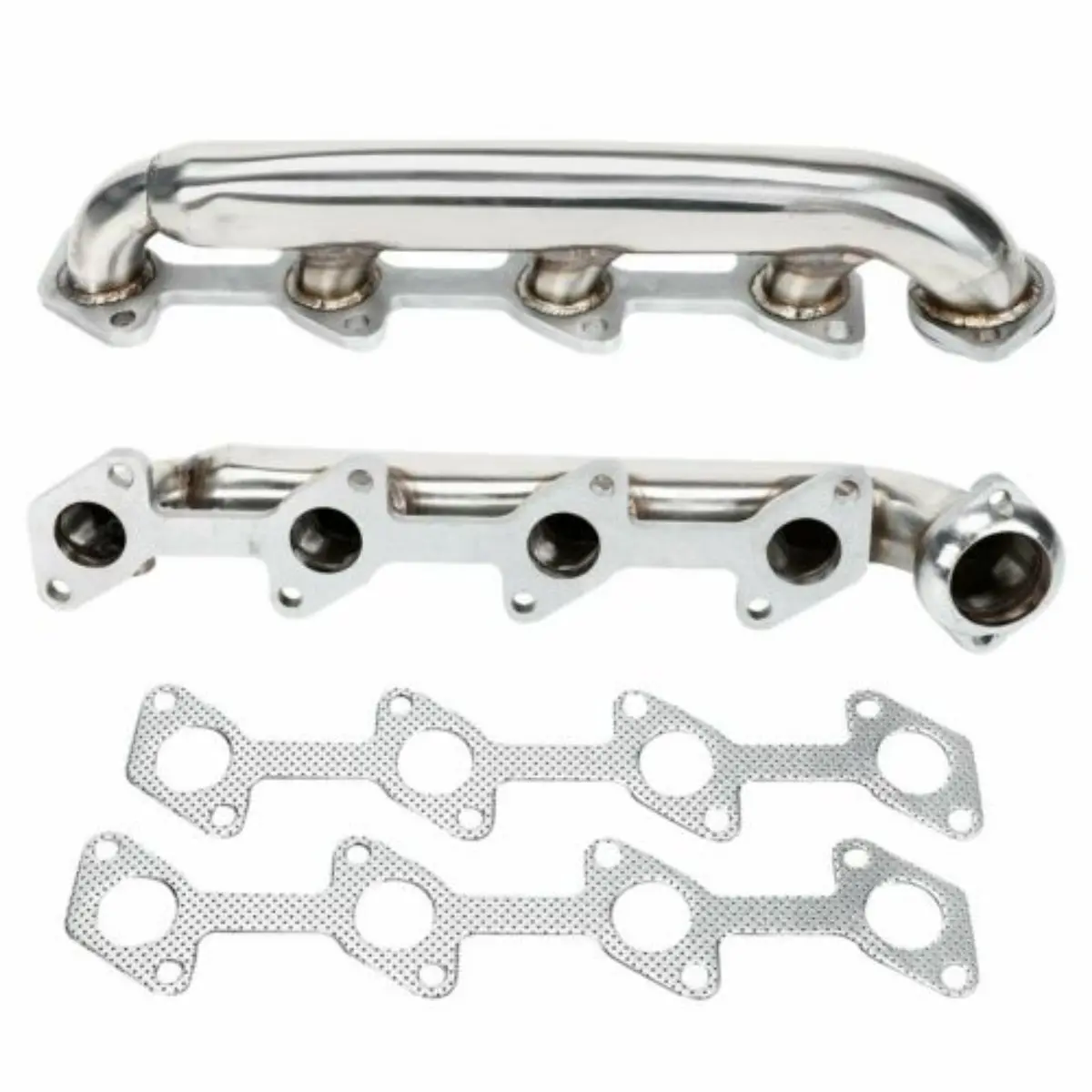 Performance Stainless Exhaust Manifold Headers For 2003-2007 Ford F250 F350 6.0L Powerstroke 1