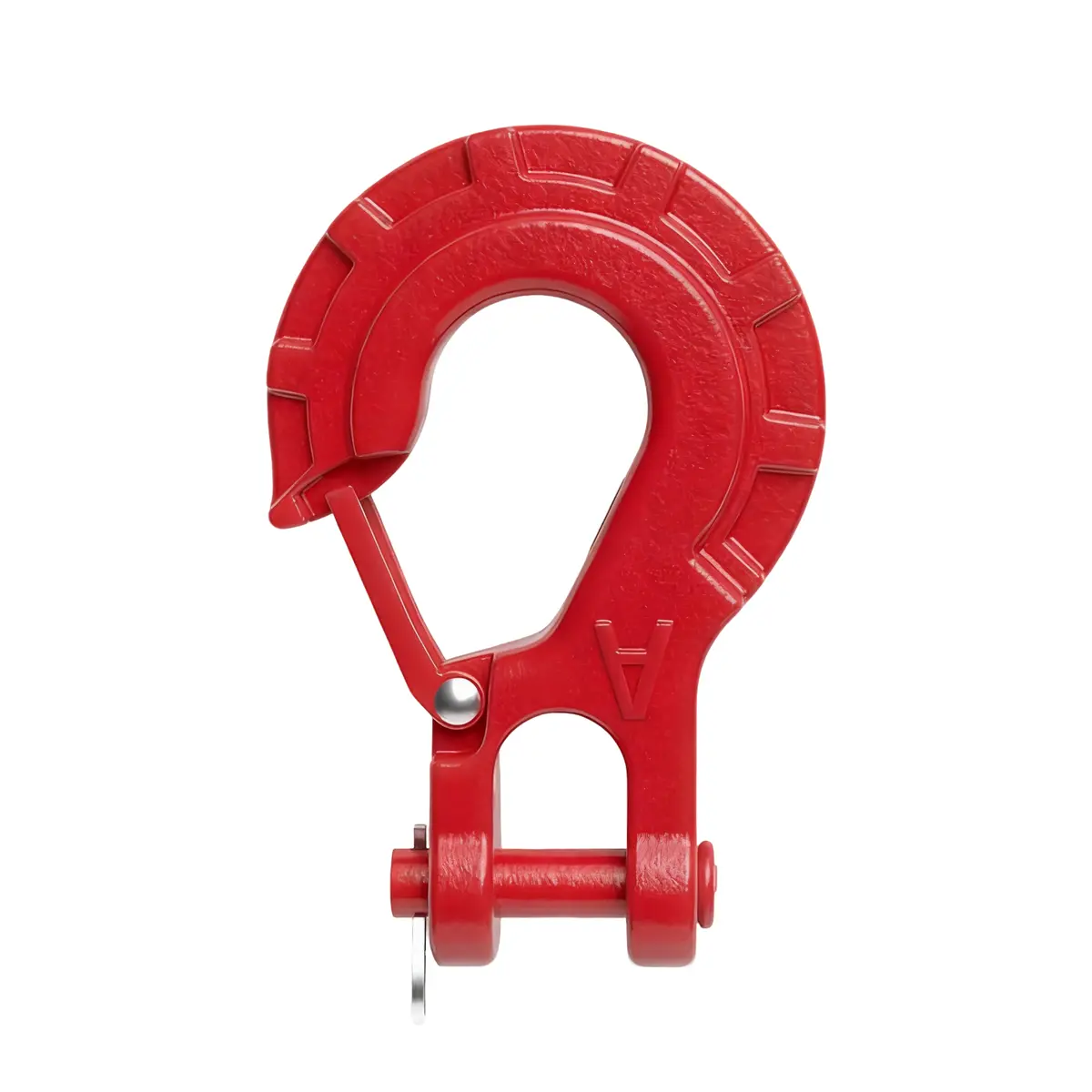 Seguler 3/8" Forged Steel Winch Hook 33,000 Lbs Max Strength With Integrated Safety Latch 1