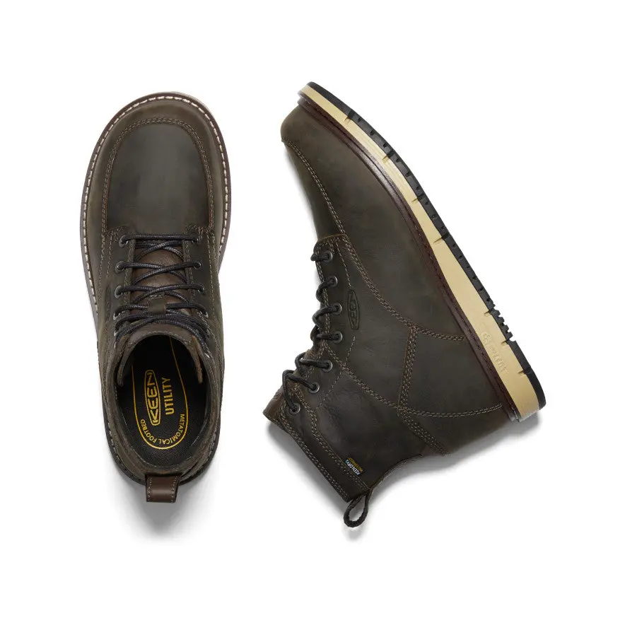 Men's San Jose 6" Waterproof Boot (Soft Toe) | Cascade Brown 4