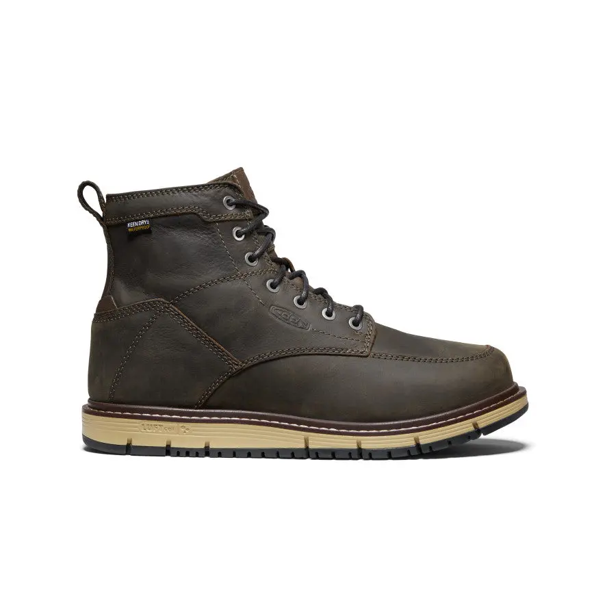 Men's San Jose 6" Waterproof Boot (Soft Toe)  |  Cascade Brown 1
