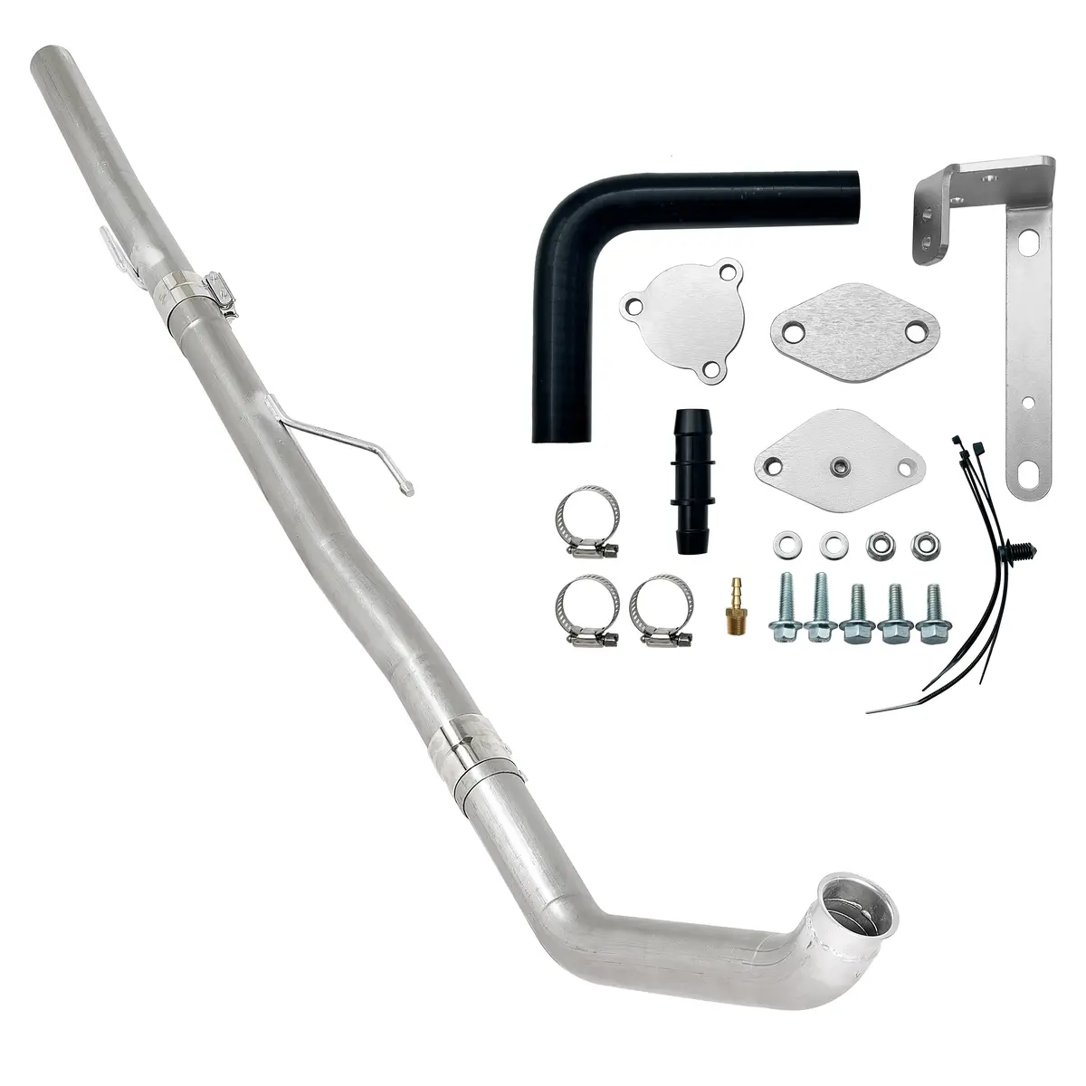 Seguler 3" Ecodiesel Dpf Delete Pipe & Egr Delete Kit For 2014-2018 3.0L Ram 1