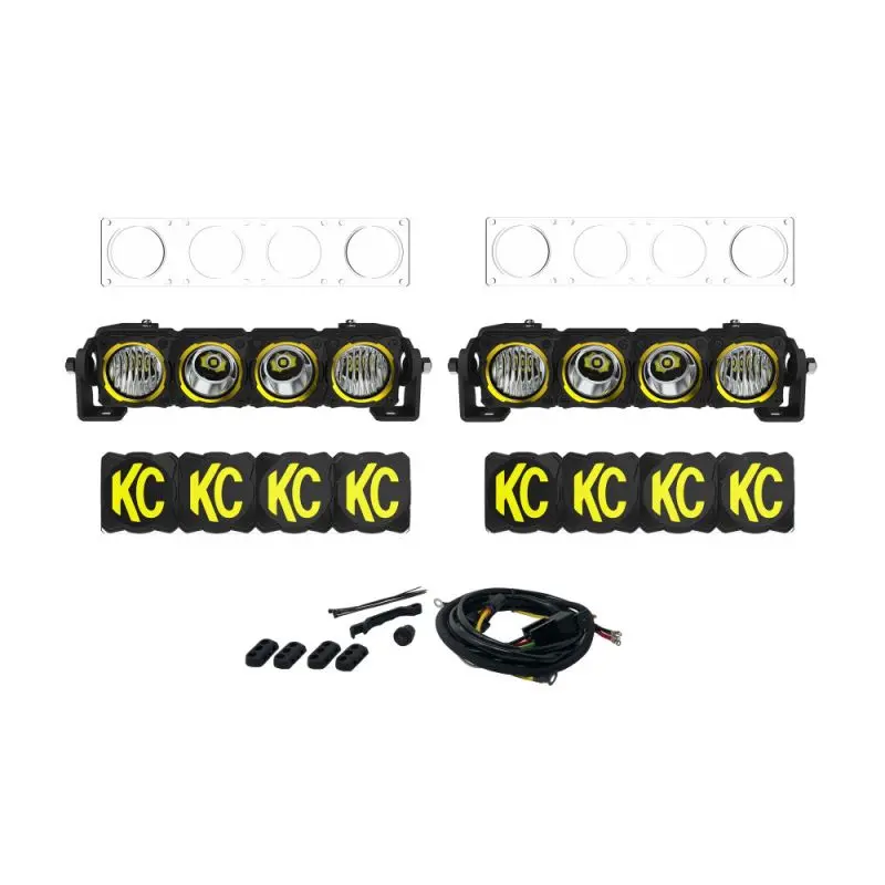 Dual Flex Era® Light Bar Master Kit - Bumper Mount - 2019+ Mercedes Sprinter Vans 1