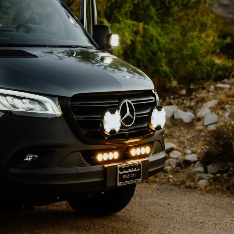 Dual Flex Era® Light Bar Master Kit - Bumper Mount - 2019+ Mercedes Sprinter Vans 2