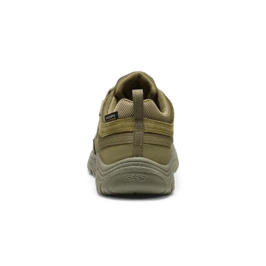 Big Kids' Targhee Iv Waterproof Hiking Shoe | Martini Olive 5