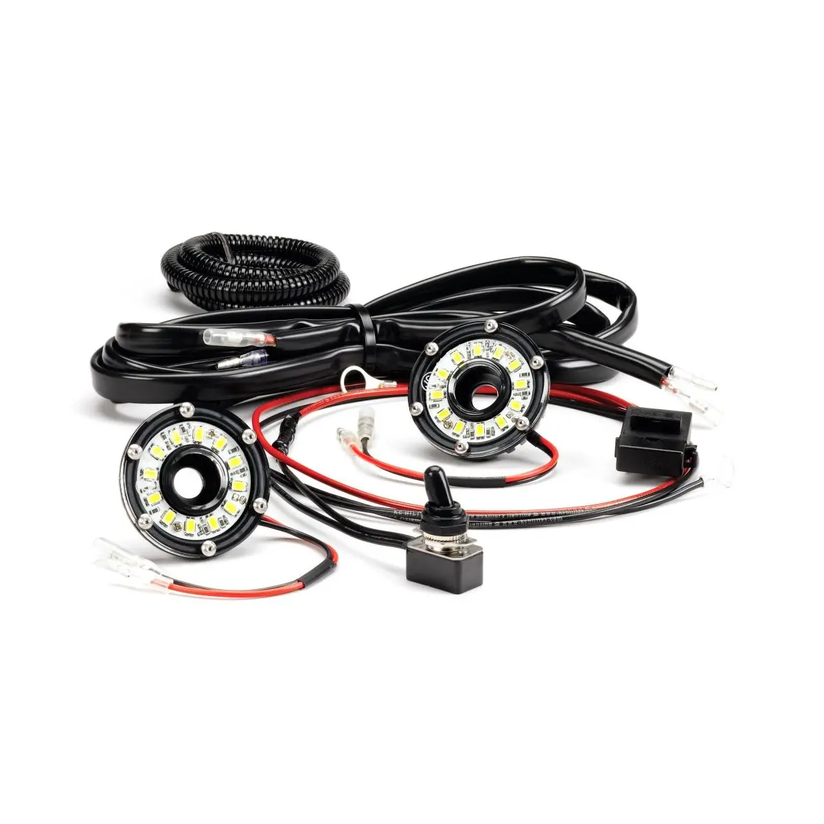 Kc Hilites Cyclone Led - 2-Light Universal Under Hood Lighting System - 5W Flood Beam # 355 1