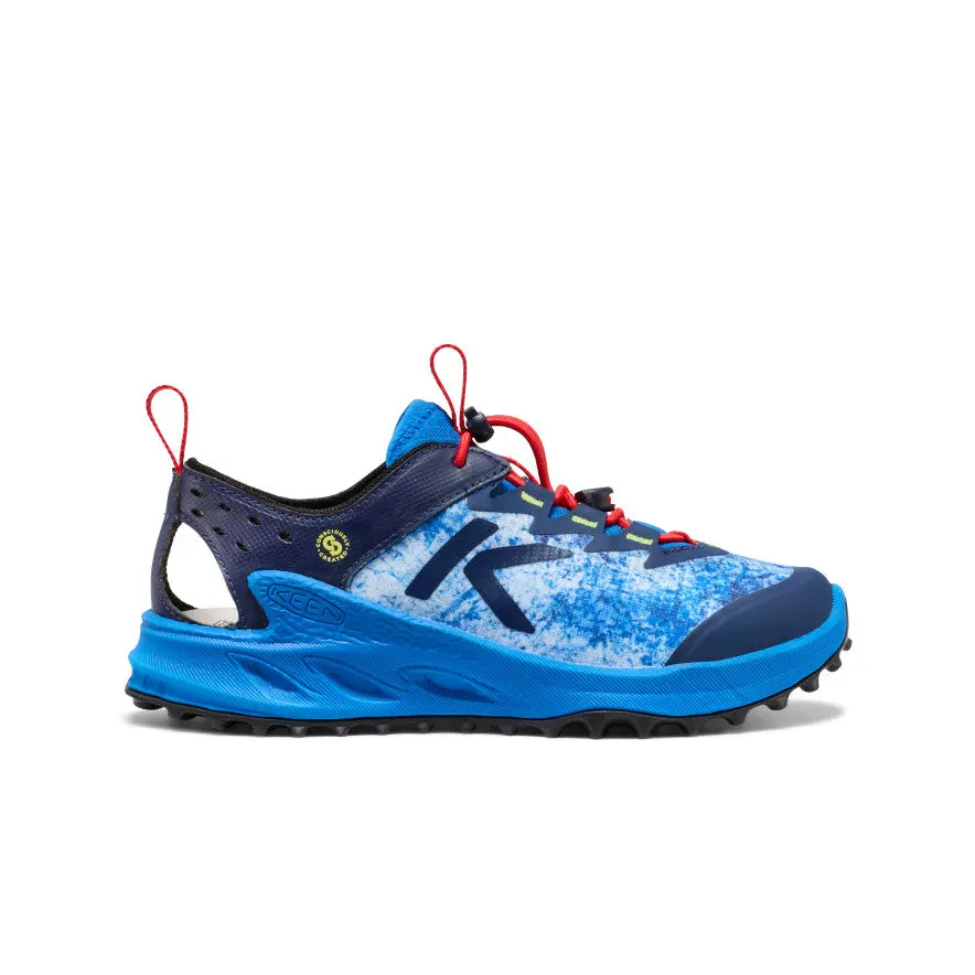 Big Kids' Zionic Adv Sandal  |  Precious Blue/Racing Red 1