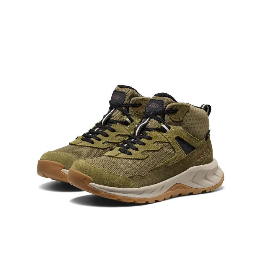 Big Kids' Hightrail Waterproof Hiking Boot | Dark Olive/Martini Olive 2