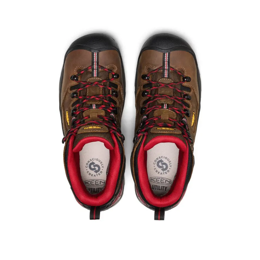 Men's Pittsburgh Energy 6" Waterproof Boot (Carbon Toe) | Bison/Black 4