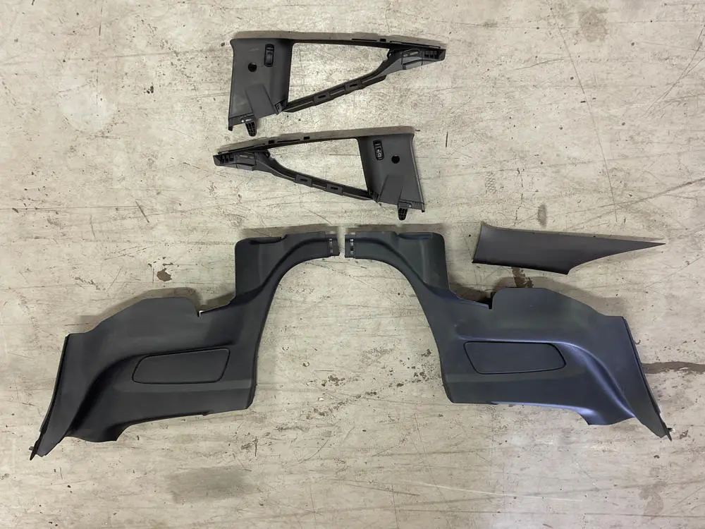 2018-23 Ford Mustang Rear Interior Panels Coupe- Incomplete 217 1