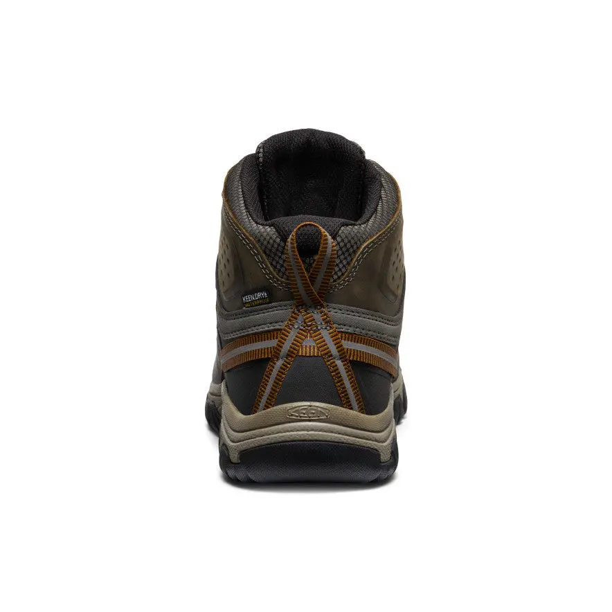 Men's Targhee Iii Waterproof Mid Wide | Black Olive/Golden Brown 5