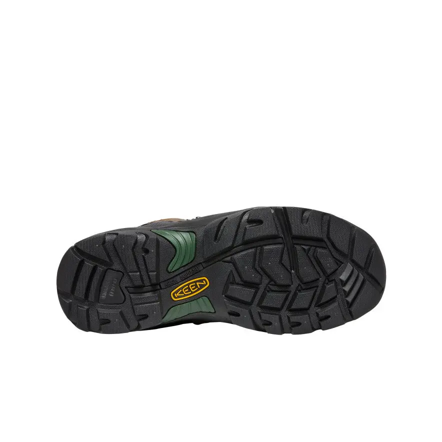 Men's Pittsburgh Energy 6" Waterproof Boot (Soft Toe) | Cascade Brown/Greener Pastures 5