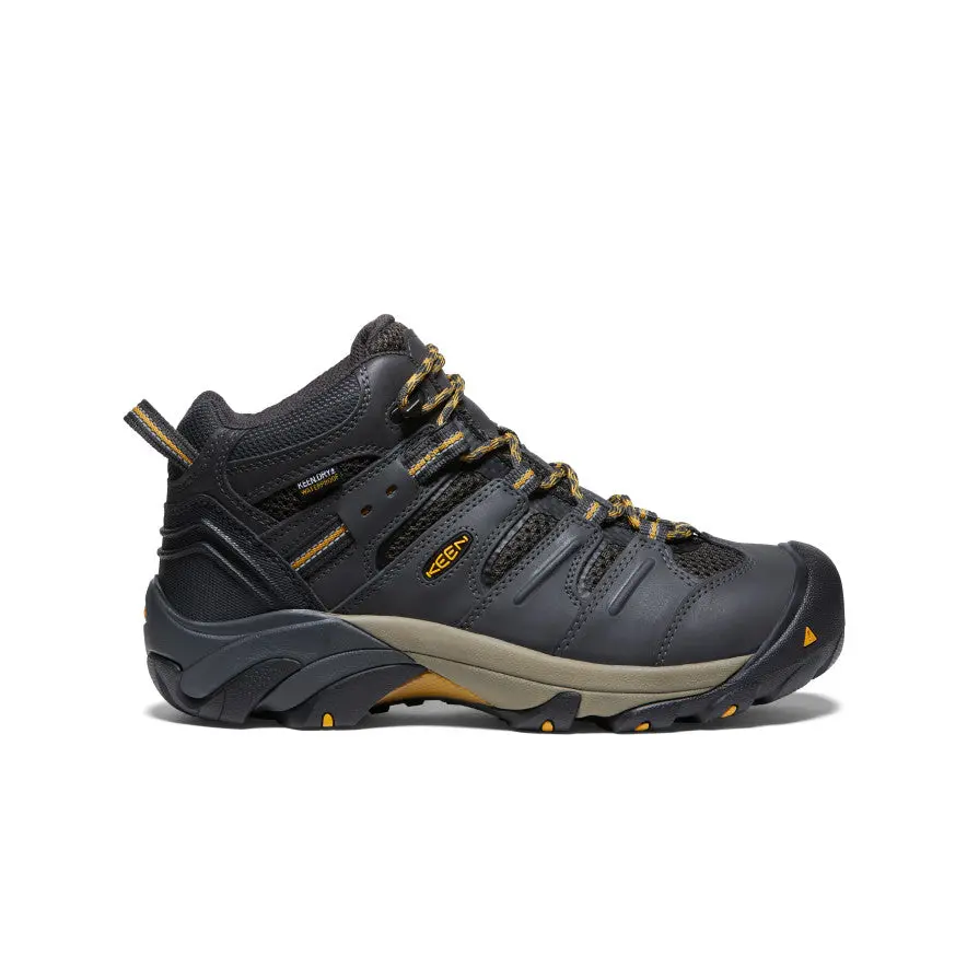 Men's Lansing Mid Waterproof (Steel Toe) | Raven/Tawny Olive 1