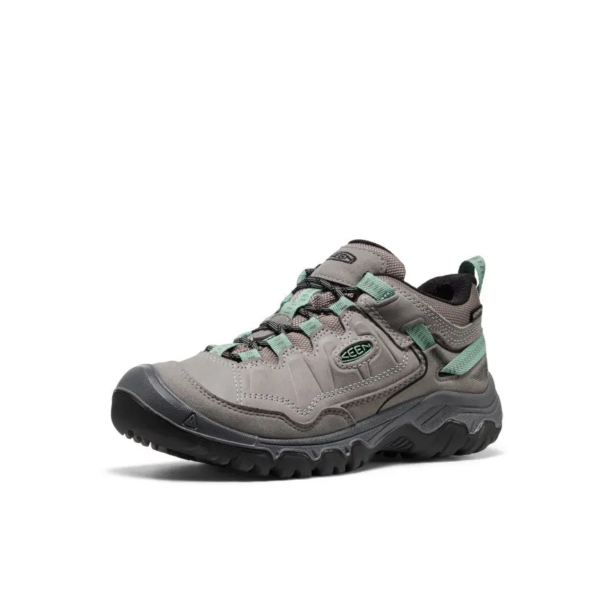 Women's Targhee Iv Waterproof Hiking Shoe | Alloy/Granite Green 3