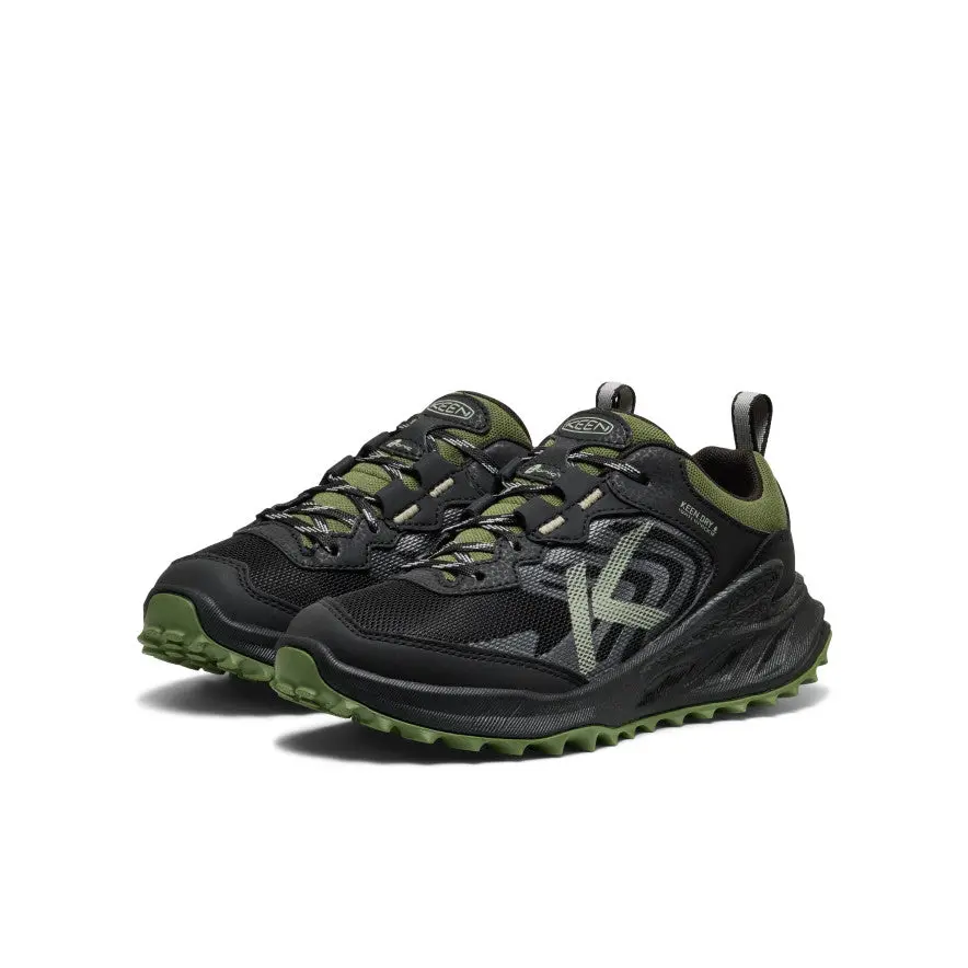 Big Kids' Zionic Waterproof Shoe | Black/Bronze Green 2