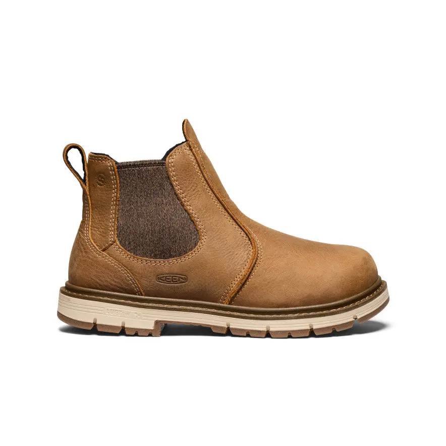 Women's San Jose Chelsea 90° Heel Boot (Soft Toe)  |  Belgian/Gum 1