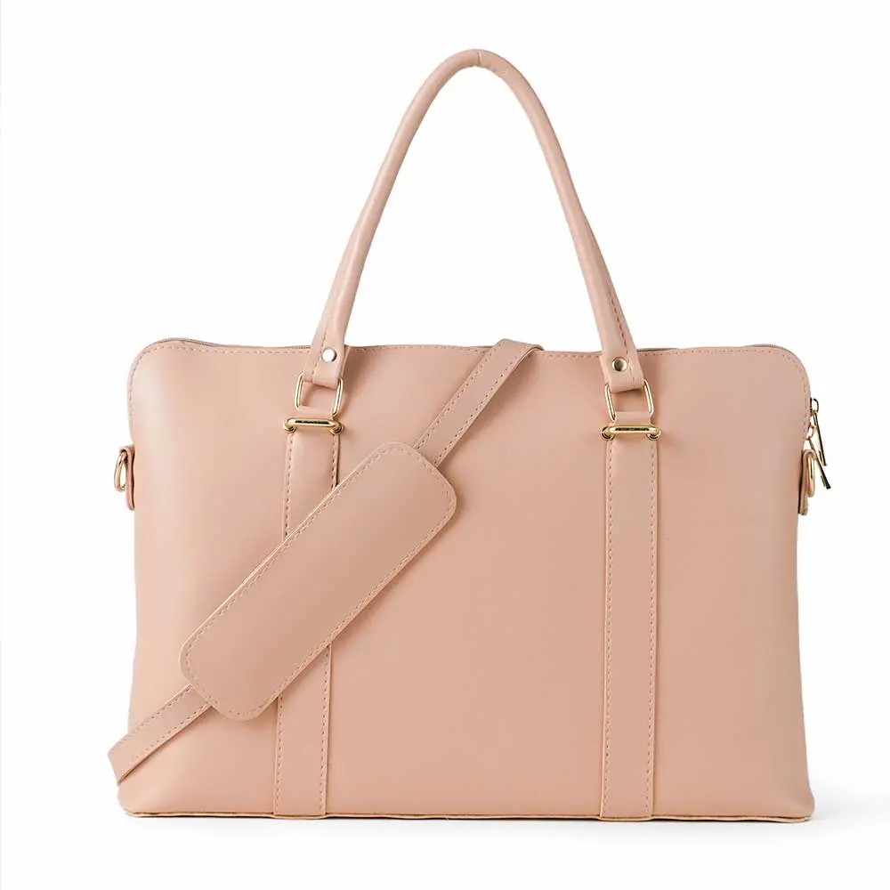 Slik Laptop Bag (Peach) 1