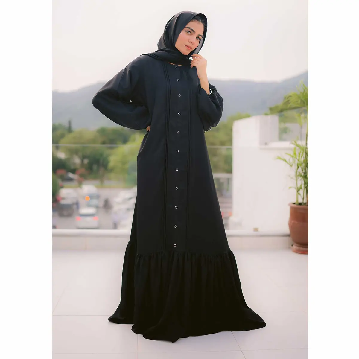 Black Abaya (007) 1