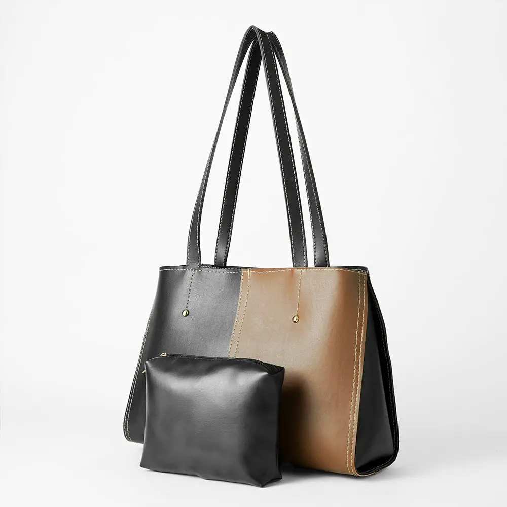 Steven Set Of 2 Bag Black & Brown 1