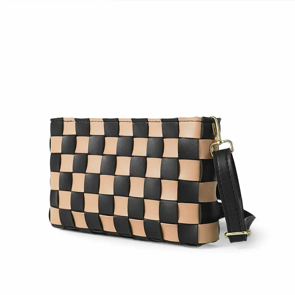 Cot Bag (Black & Peach) 1
