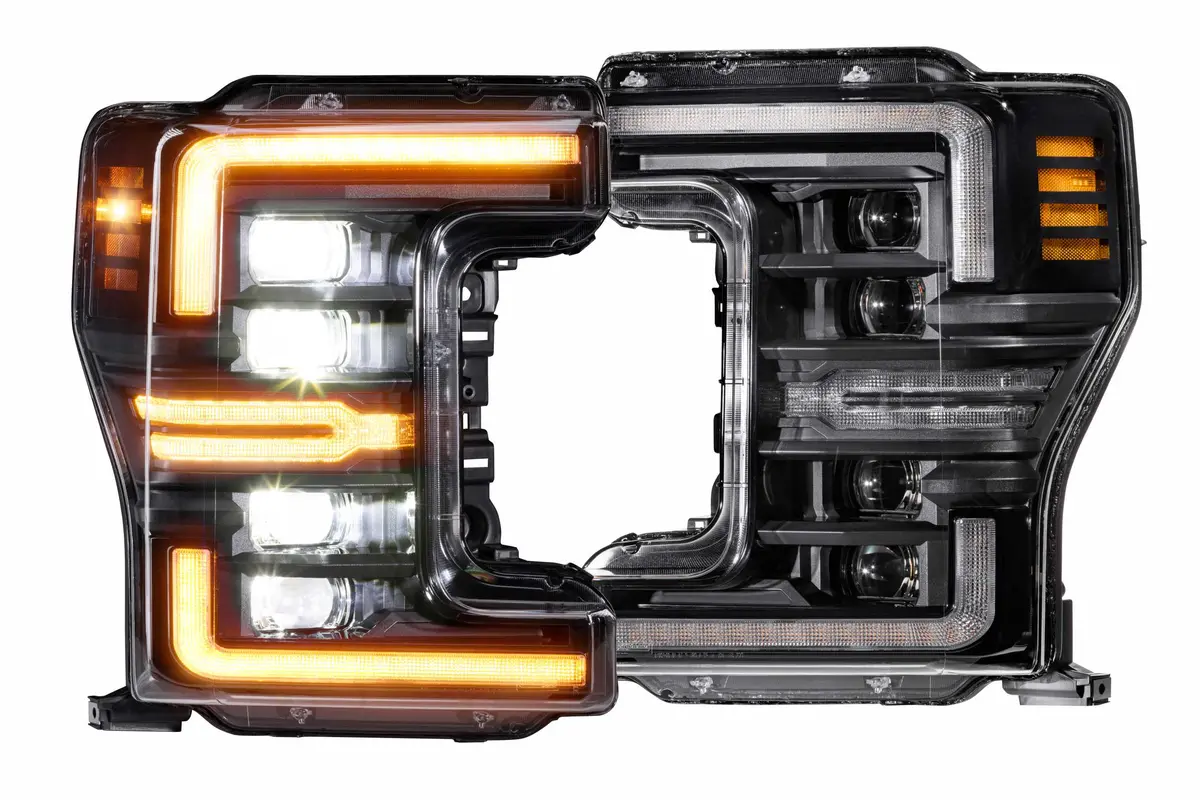 Morimoto Xb Led Headlights: Ford Super Duty (17-19) (Pair / Amber Drl) (Gen 2) - Lf503.2-A-Asm 1