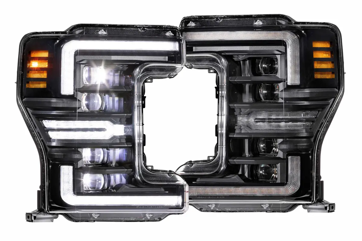 Morimoto Xb Led Headlights: Ford Super Duty (17-19) (Pair / White Drl) (Gen 2) - Lf503.2-Asm 1