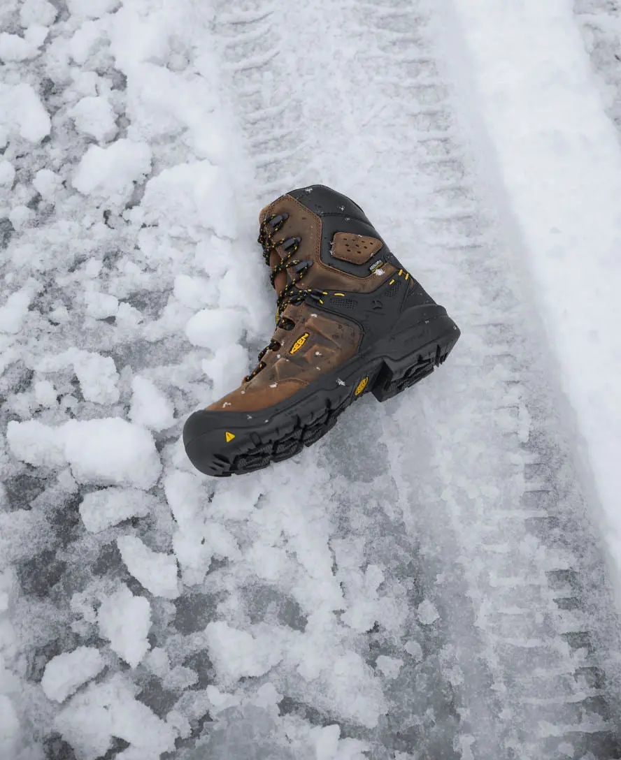 Men's Dover 8" Waterproof Boot (Carbon Toe) | Dark Earth/Black 8