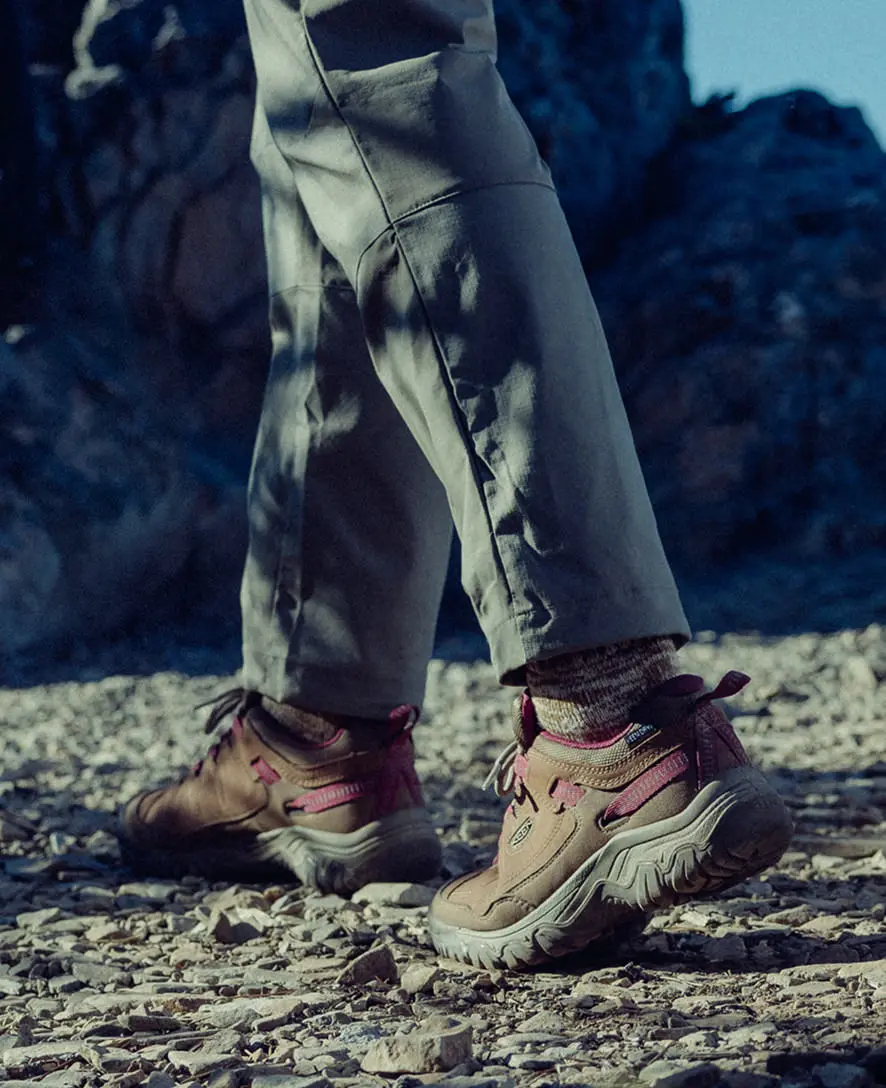 Women's Targhee Iv Waterproof Hiking Shoe | Steel Grey/Lily Pad 9