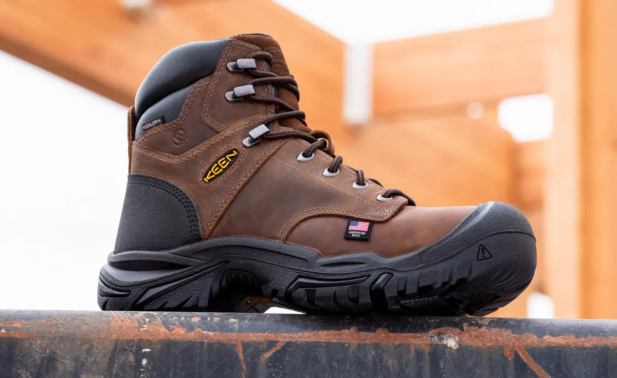 Men's Mt Vernon Ii 6" Waterproof Boot (Steel Toe) | Dark Earth/Black 7