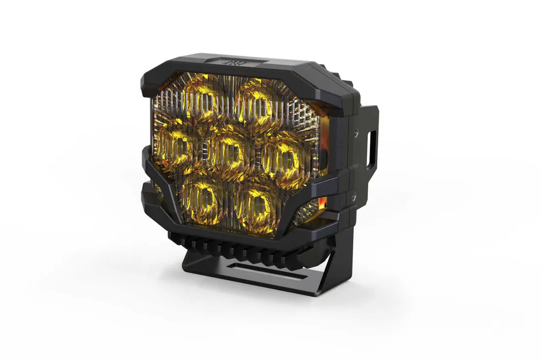 Morimoto Bigbanger Led Pods Hxb Yellow (Assorted Beam Patterns) Abl (Sold In Singles) 2