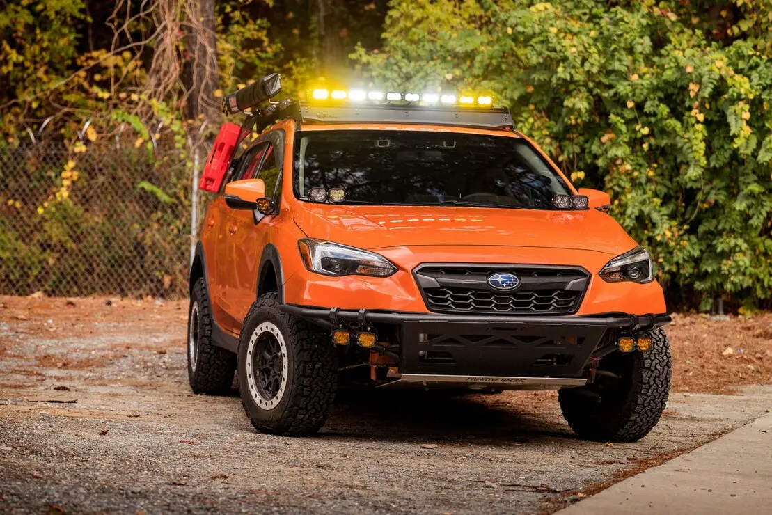 Morimoto 2Banger Bars: (4-12 Pod / 16"- 47") (Hxb Power - Yellow) 4