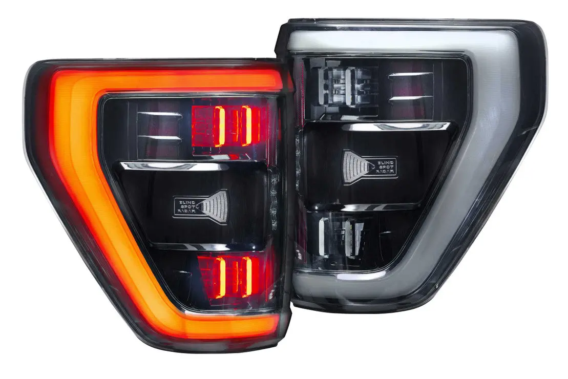 New Ford F-150 (2021-2023): Morimoto Xb Led Taillights Red Lf734 & Smoked Lf735.2 1