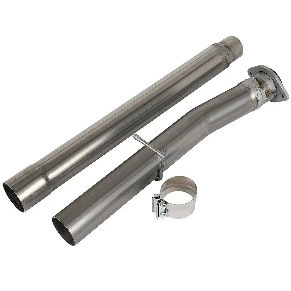 Dpf Delete 4 Inch Exhaust Pipe Kit For 2008-2010 6.4L Powerstroke Ford F250 F350 F350 F450 F550 Super Duty 1
