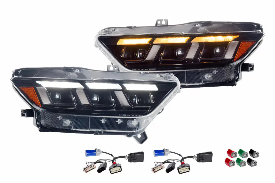 Ford Mustang (15-17) Xb Led Headlights (Gen Ii) 1