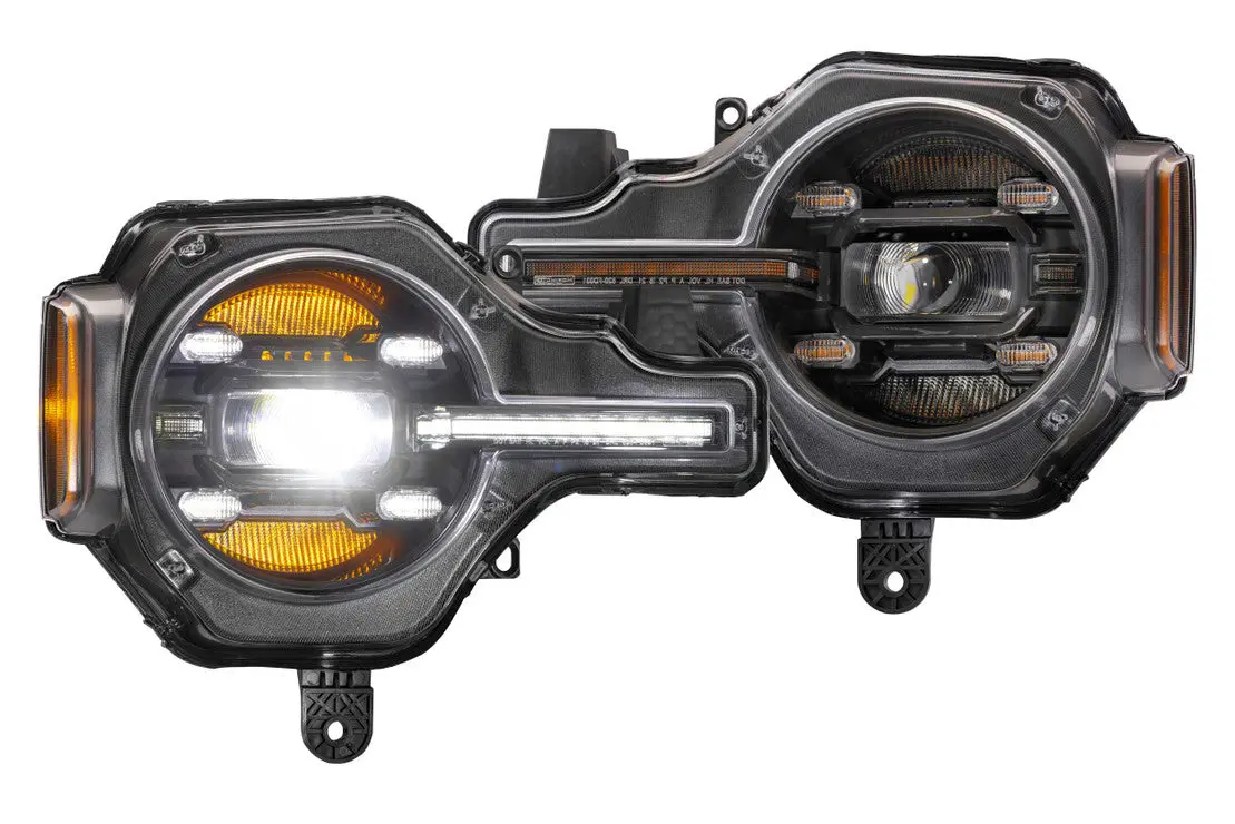 Morimoto Ford Bronco (21+) Plug-N-Play Bi-Led Headlights: Xb Led Headlights - Lf497 (White Drl) 1