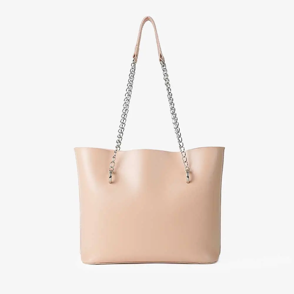 Verona Tote Bag Peach 1