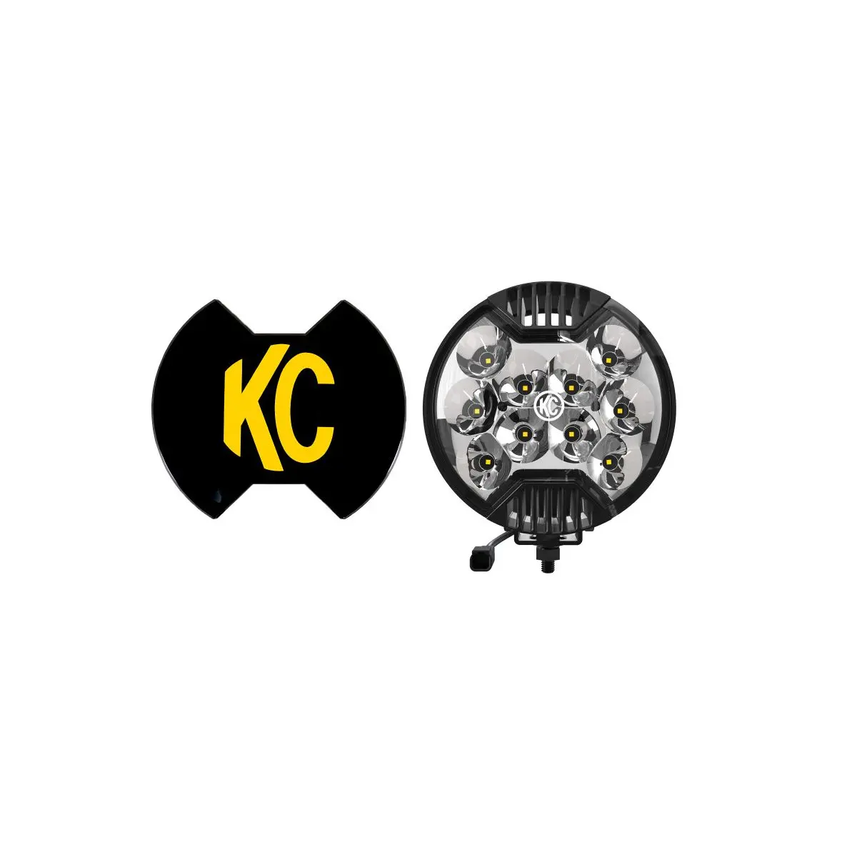 Kc Hilites 6" Slimlite Led - Single Light - 50W Spot Beam # 1100 1