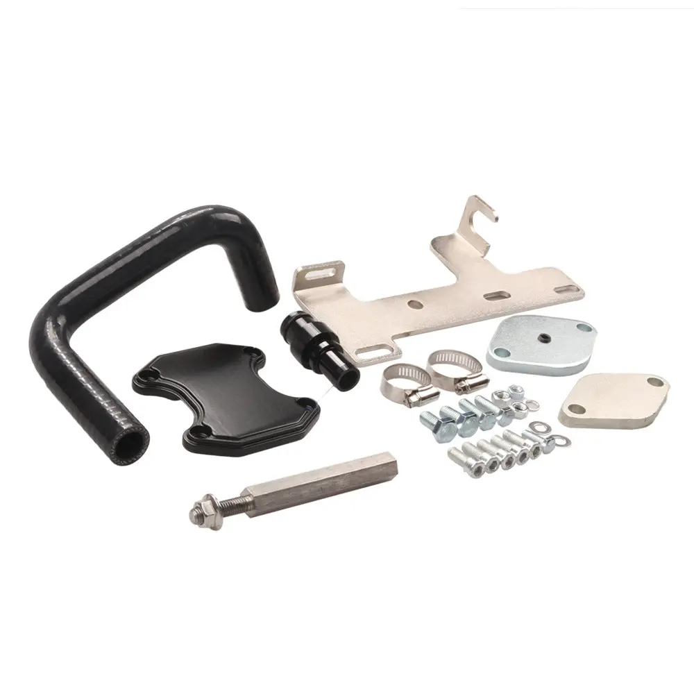 6.7 Cummins Egr Delete Cooler Delete Kit For Dodge Ram 2500 3500 6.7L 408Cid Ohv L6 Diesel Turbo 2010-2014 1
