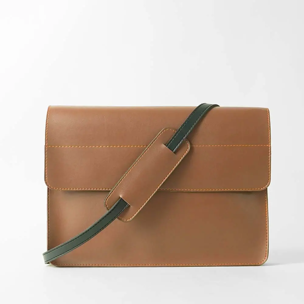Laptop Bag Brown (Unisex) 1