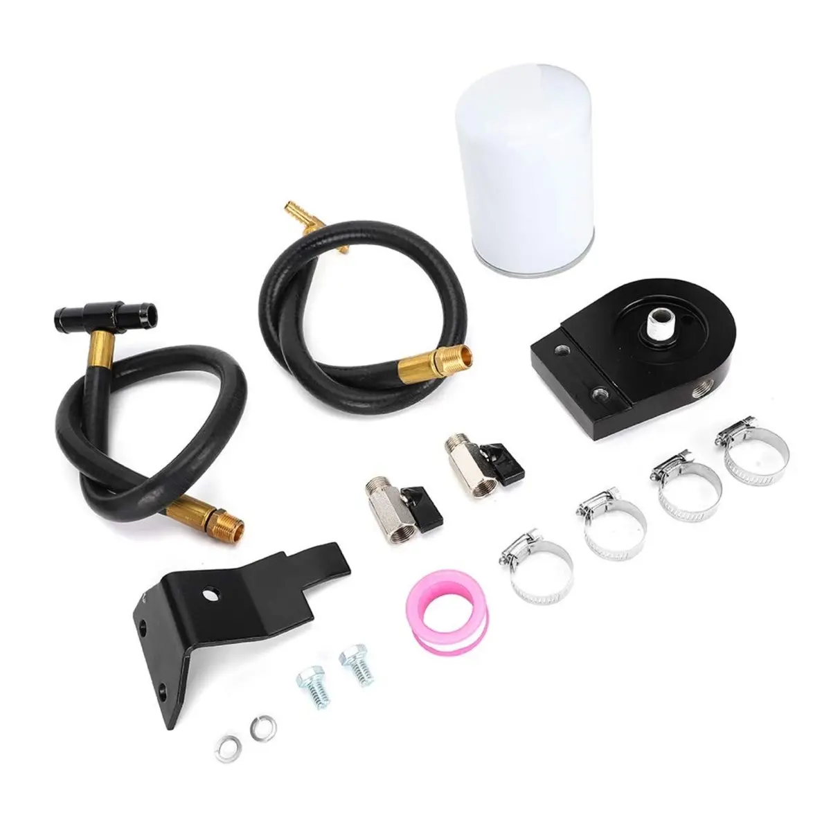 Coolant Filtration Filter System Kit For 2003-2007 6.0 Powerstroke Ford F250 F350 1