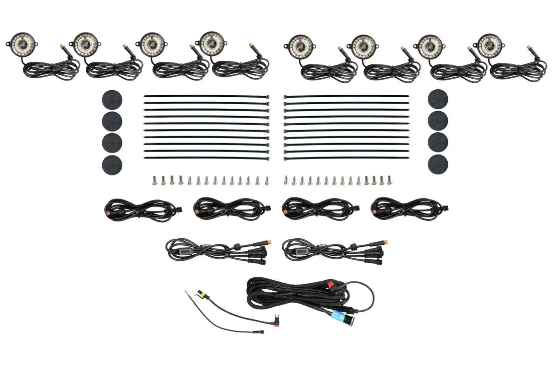 Morimoto Rock Light Kit: White (8 Pc) - Xrl15 1