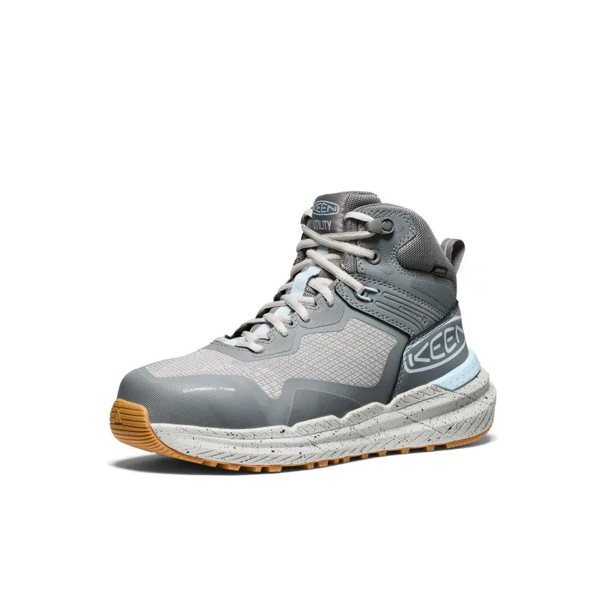 Women's Synchro Waterproof Work Boot (Carbon Toe) | Steel Grey/Gum 3