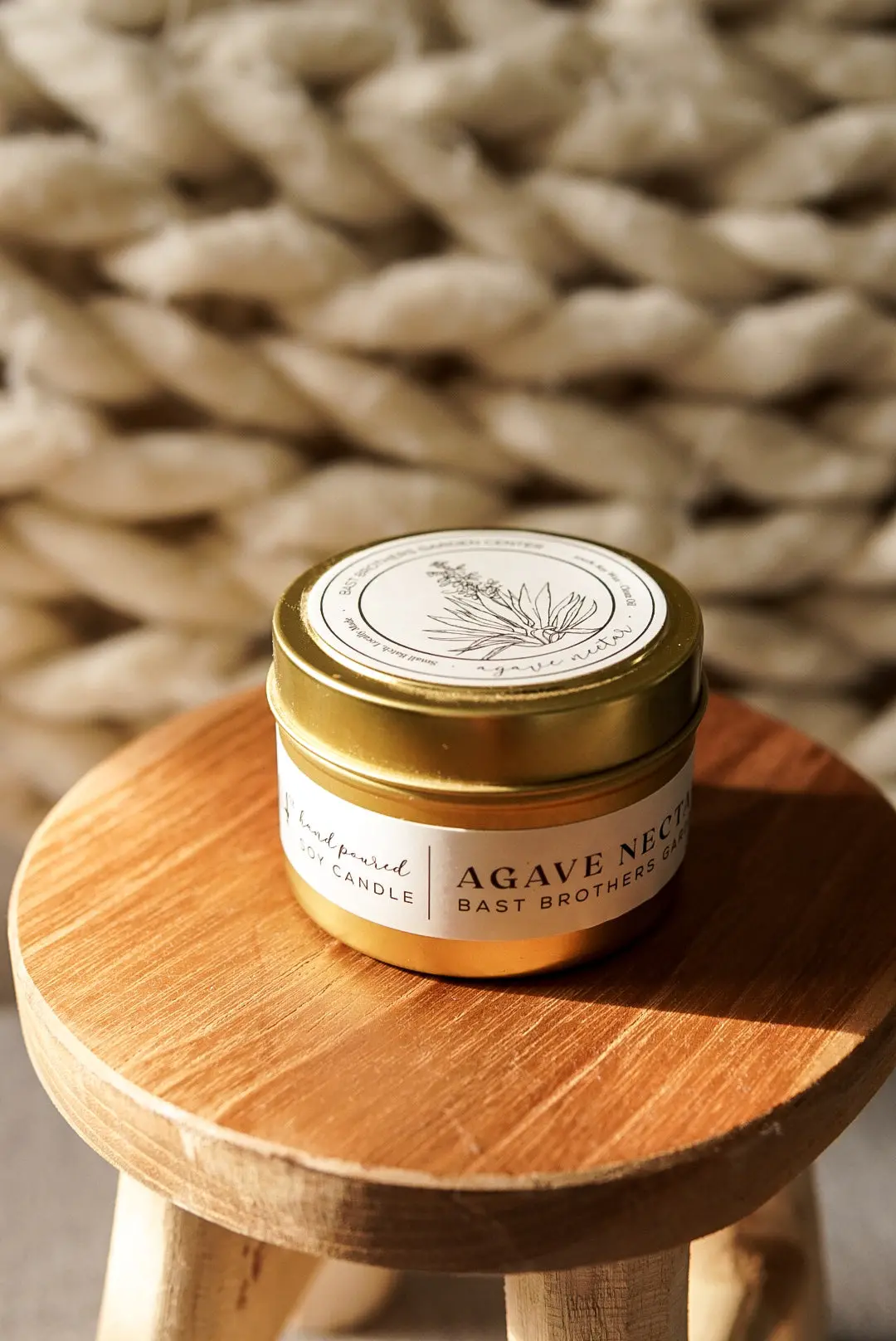 04 Ounce Agave Nectar Tin Candle 1