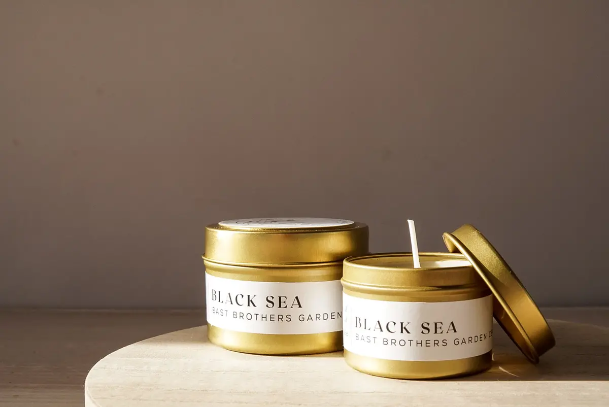 02 Ounce Black Sea Tin Candle 1