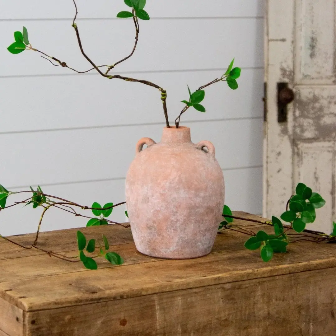 Weathered Tuscan Vase, Small 1