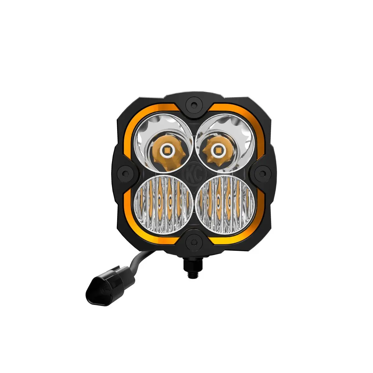 Kc Hilites Flex Era® 4 - Single Light - Choose Your Beam # 1286 & # 1287 2