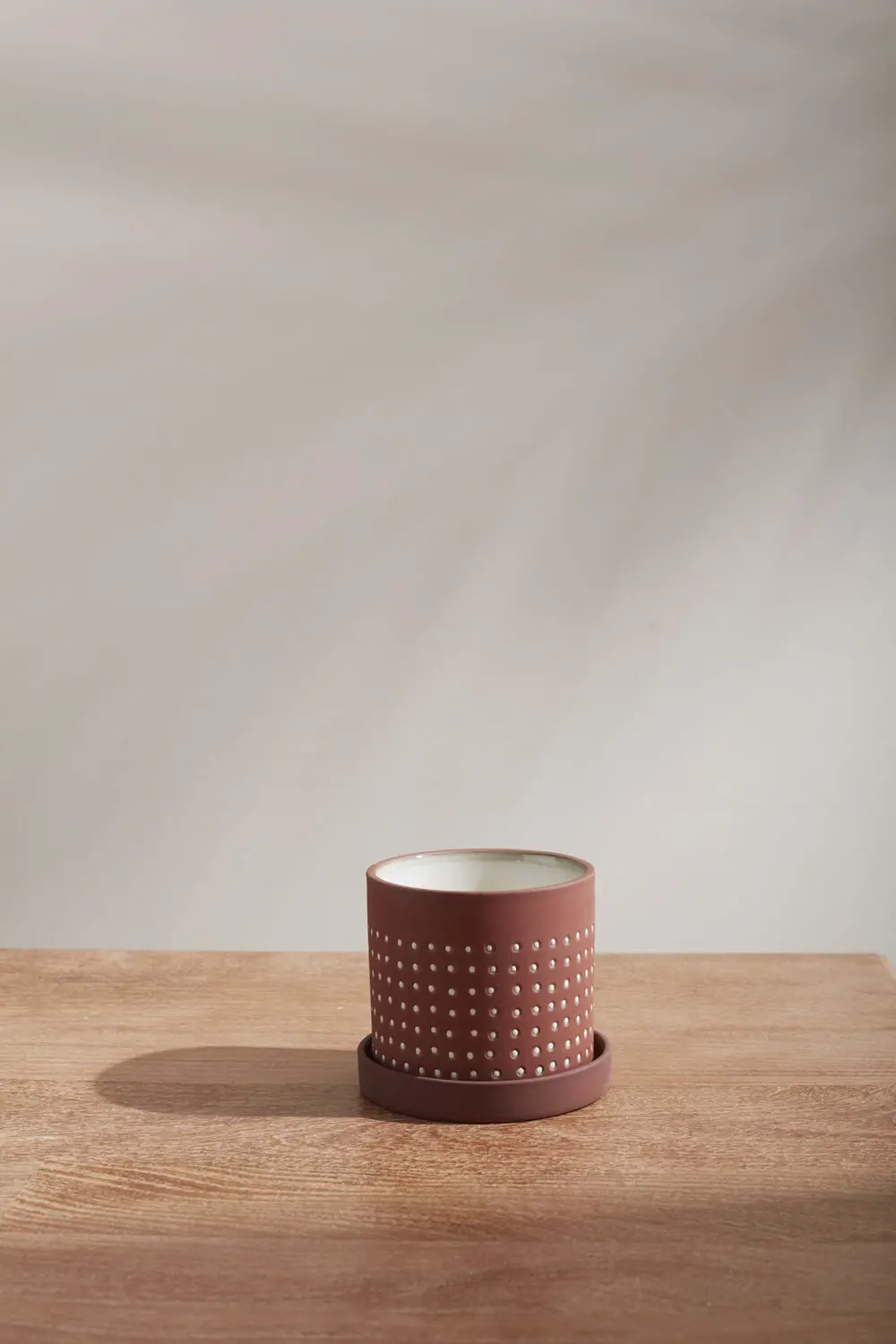 Brown Salamanca Pot, 4.5" 1