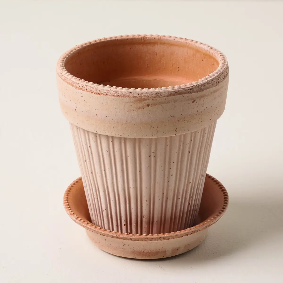 Bergs Simona Terracotta Pot, Rosa, 12Cm (4.7") 1