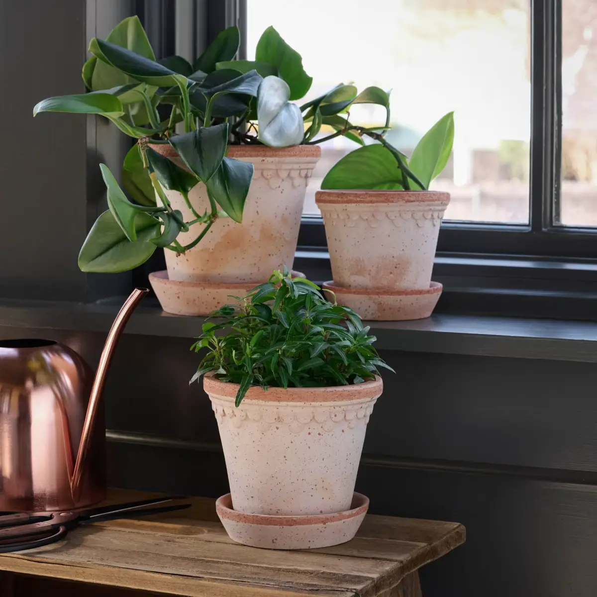 Bergs Københavner Terracotta Pot, Rosa, 12Cm (4.7") 1