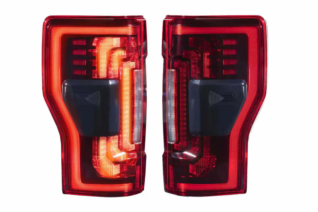 Ford Super Duty (17-22) Xb Led Tail Lights (Red) 1